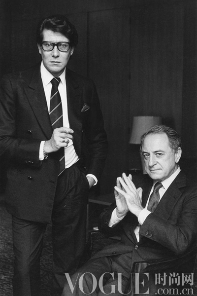 Yves saint Laurent、Pierre Berge