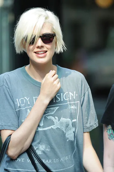 靠帥氣取勝的超模Agyness Deyn